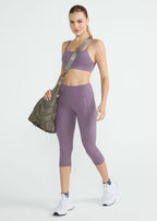 Calça Legging Mulher 3/4 Bolsos