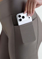 Women's Legging Pants with Shiny Pockets