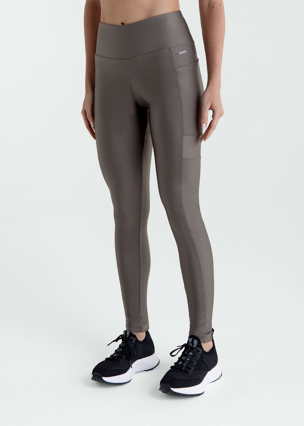 Women's Legging Pants with Shiny Pockets