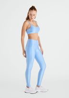 Calça Legging Mulher Bolsos Brilho