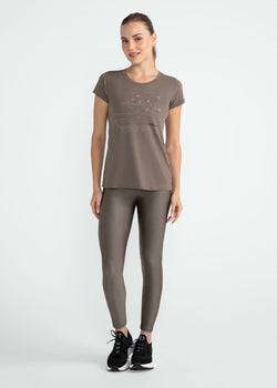 Basic Women's Glitter Leggings