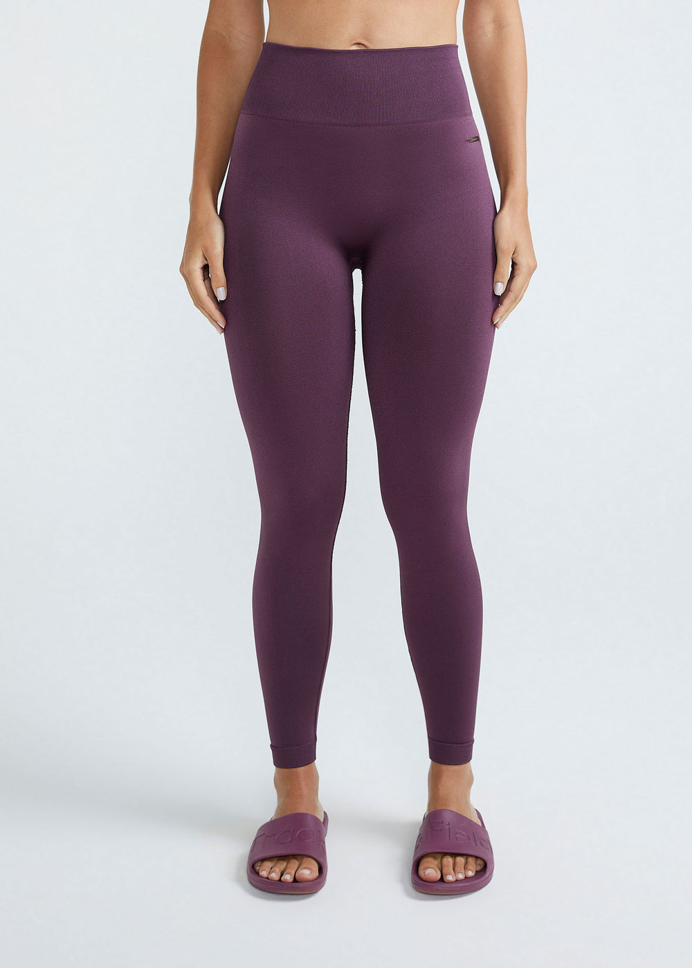 Leggings con brillo de piel para mujer