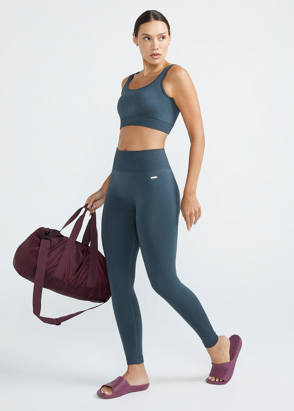 Calça Legging Mulher Skin Brilho