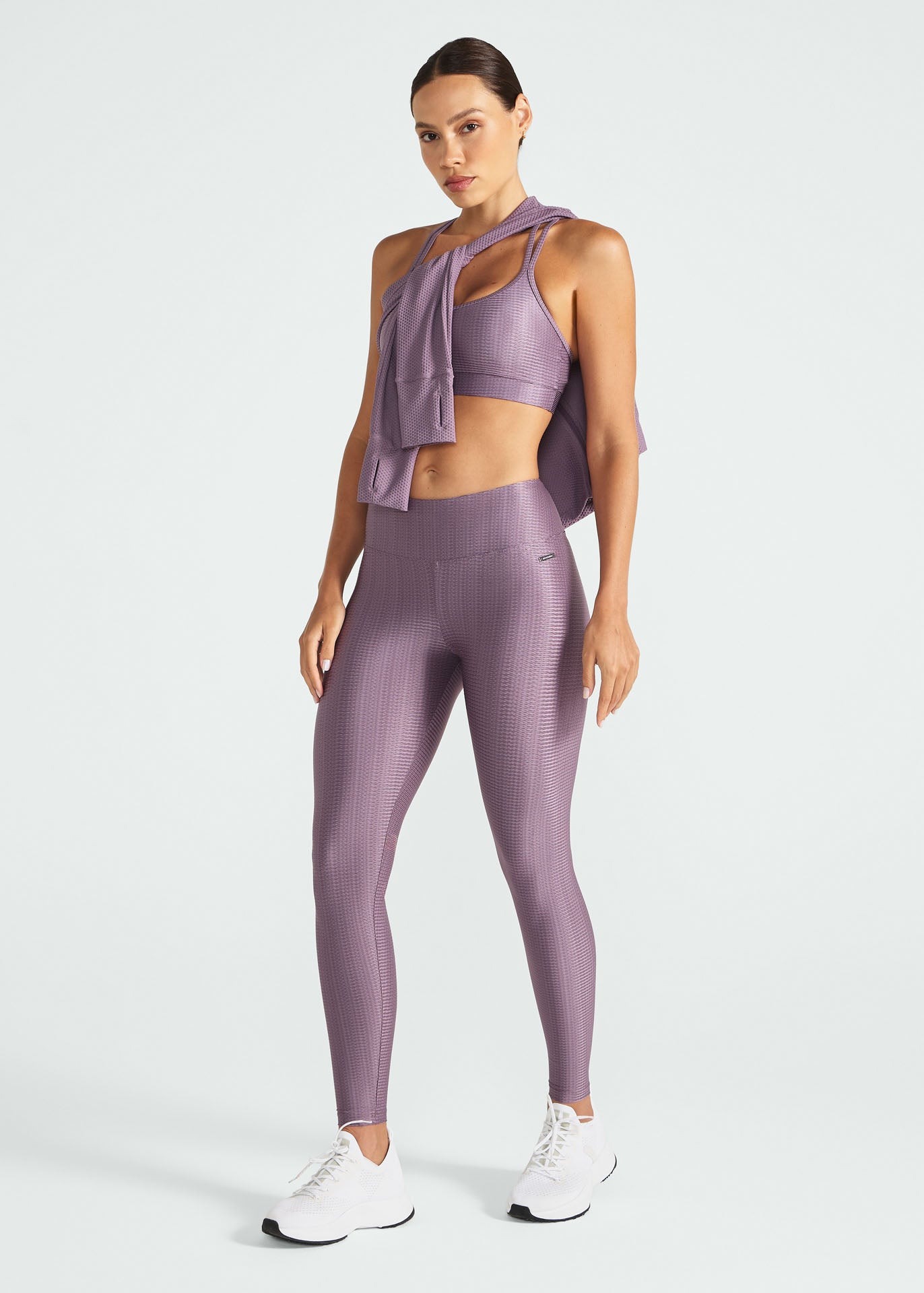 Calça Legging Mulher Textura