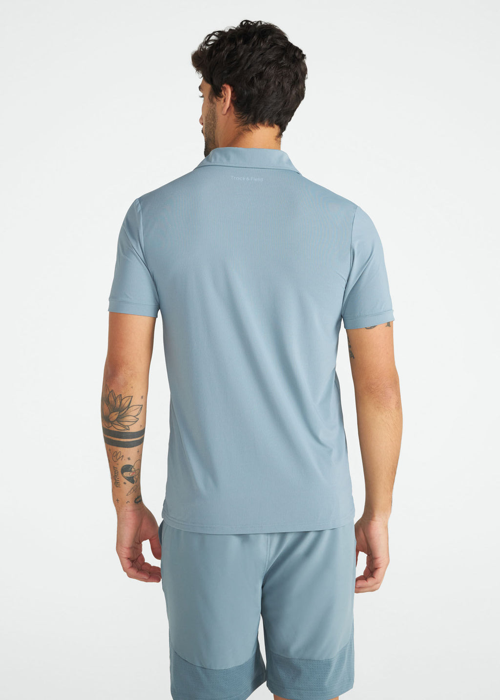 Men's Slim Mesh Polo
