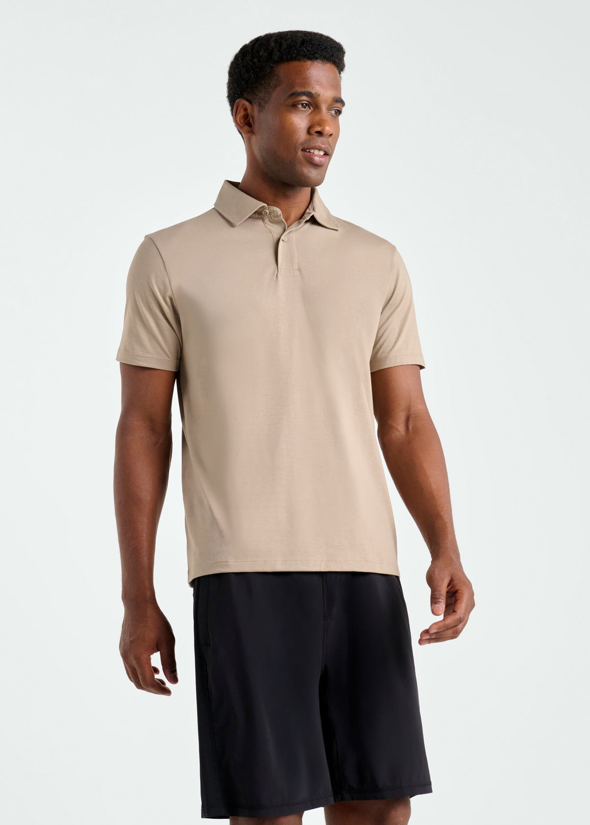 Polo Homem Manga Curta Pima Premium