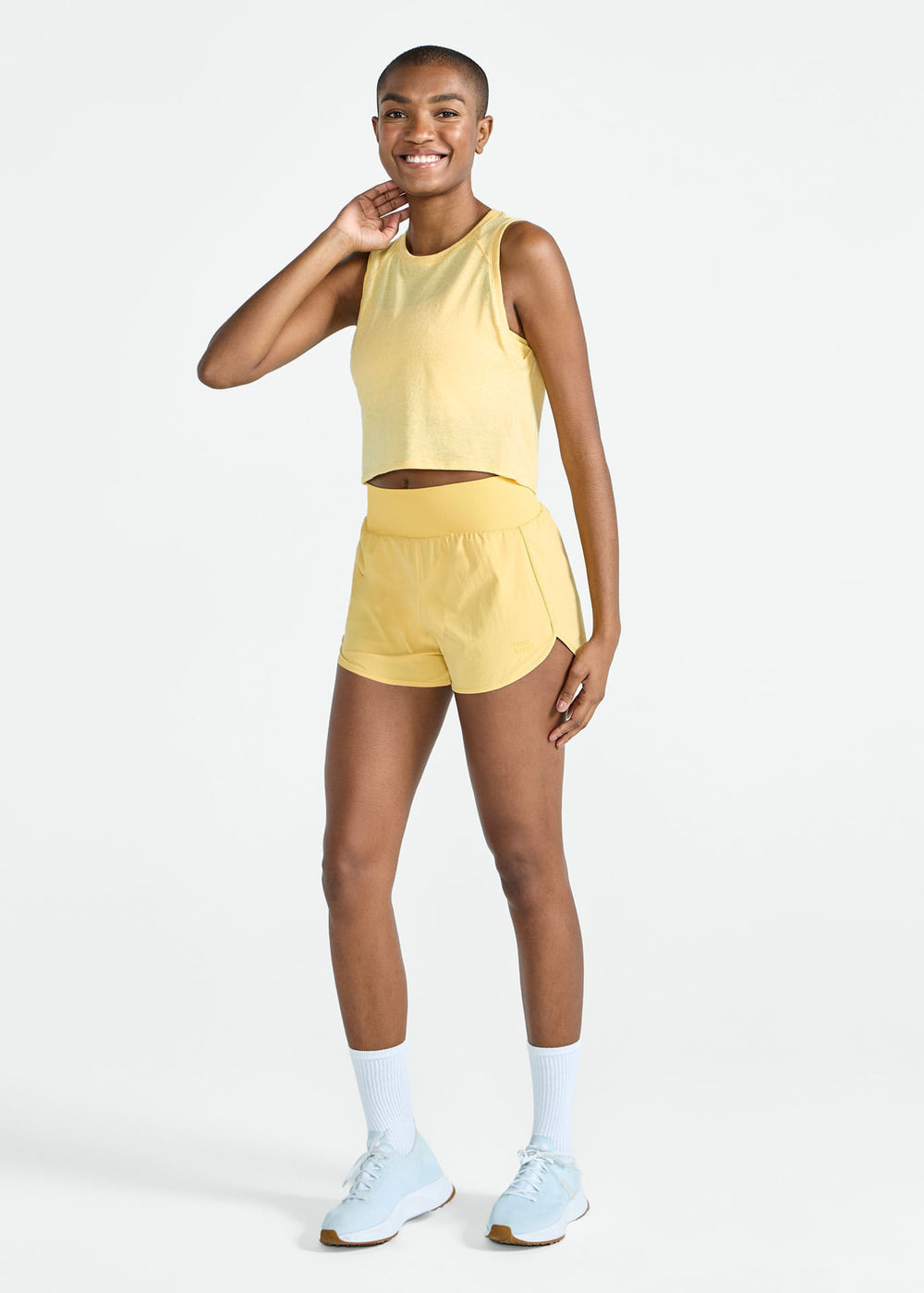 T-Shirt Sem Manga Mulher Cropped