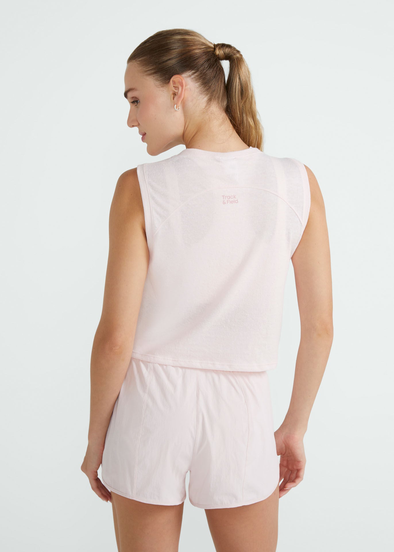 T-shirt Mulher Sem Manga Cropped