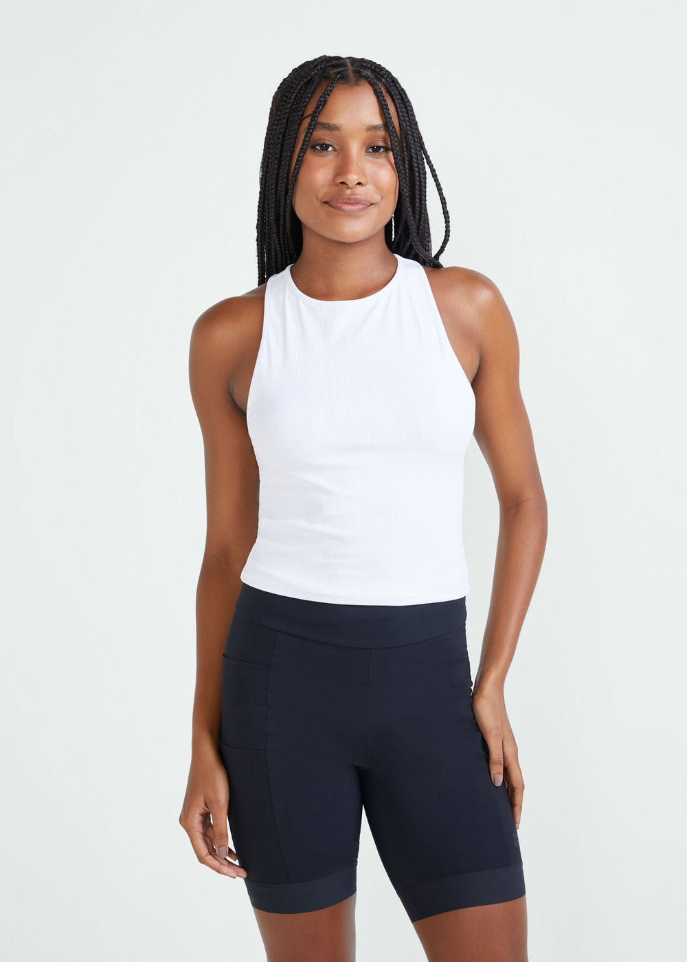 T-Shirt Sem Manga Mulher Runner