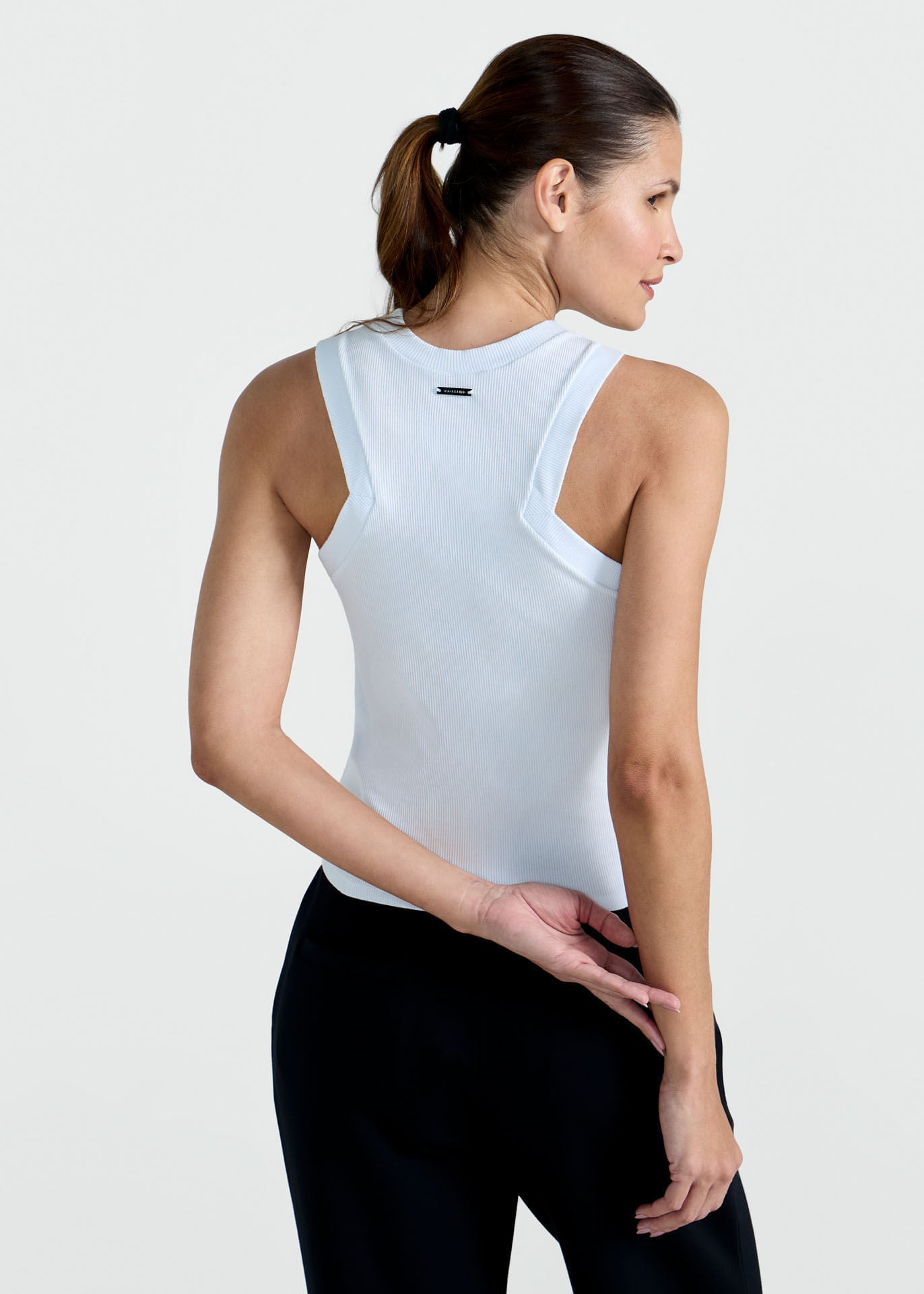 T-Shirt sem Manga Mulher Slim Cavada