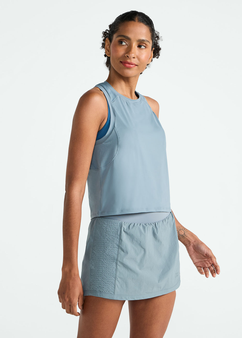 T-Shirt sem Manga Mulher Stylish