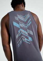 Ärmelloses Thermodry Central Herren-T-Shirt
