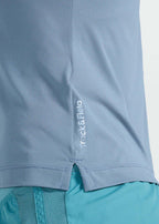 Ärmelloses Lauf-T-Shirt für Damen