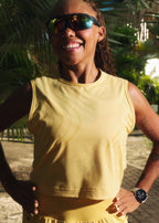 Camiseta sin mangas para mujer Fastness