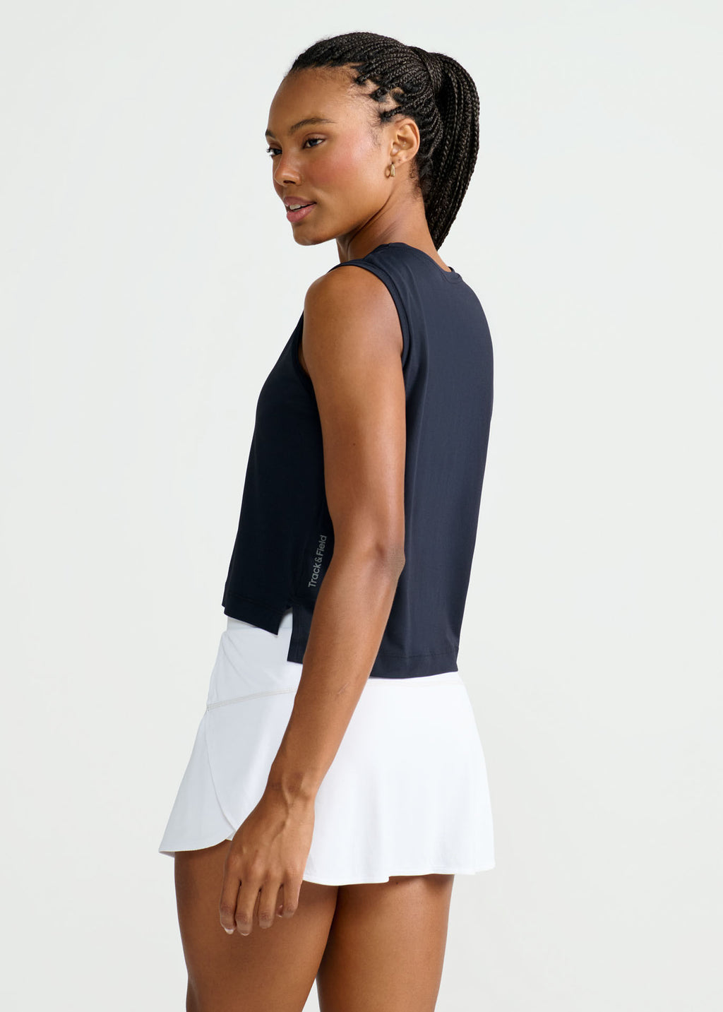 Ärmelloses Lauf-T-Shirt für Damen