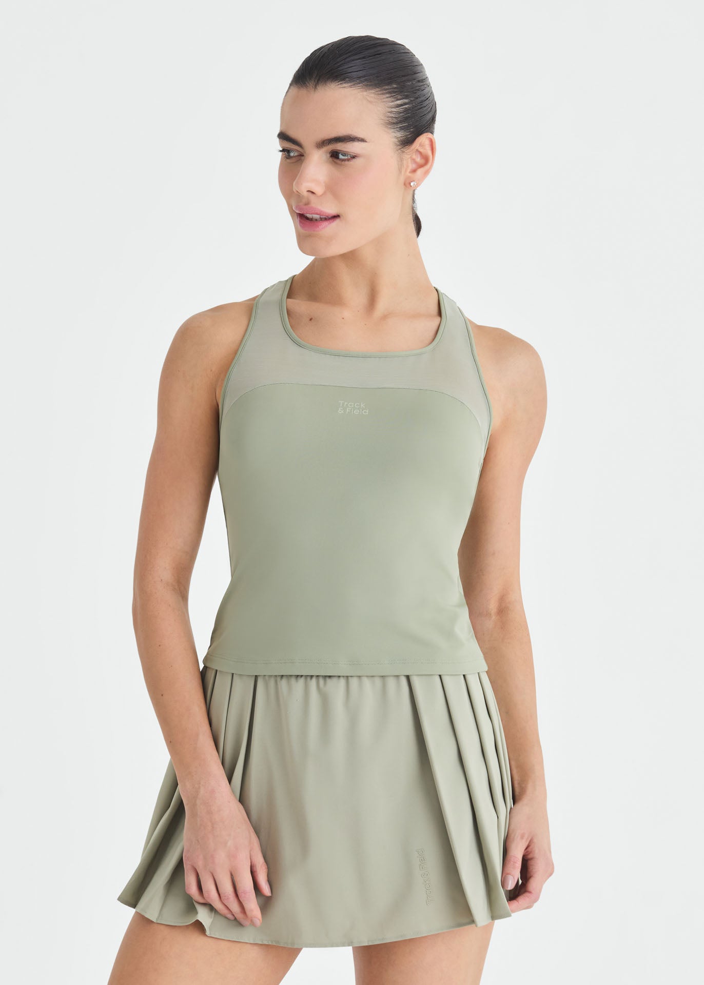 T-Shirt sem manga Mulher Set