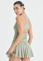 T-Shirt sem manga Mulher Set
