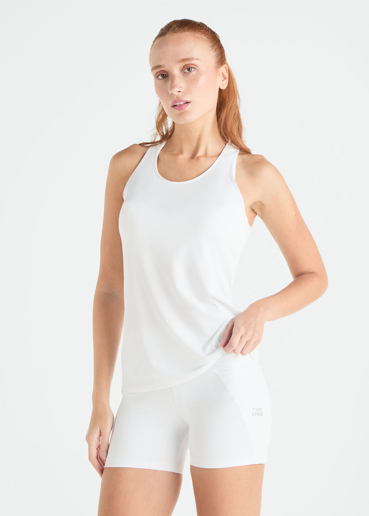 Ärmelloses Basic-T-Shirt für Damen