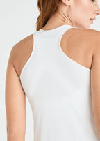 Ärmelloses Basic-T-Shirt für Damen