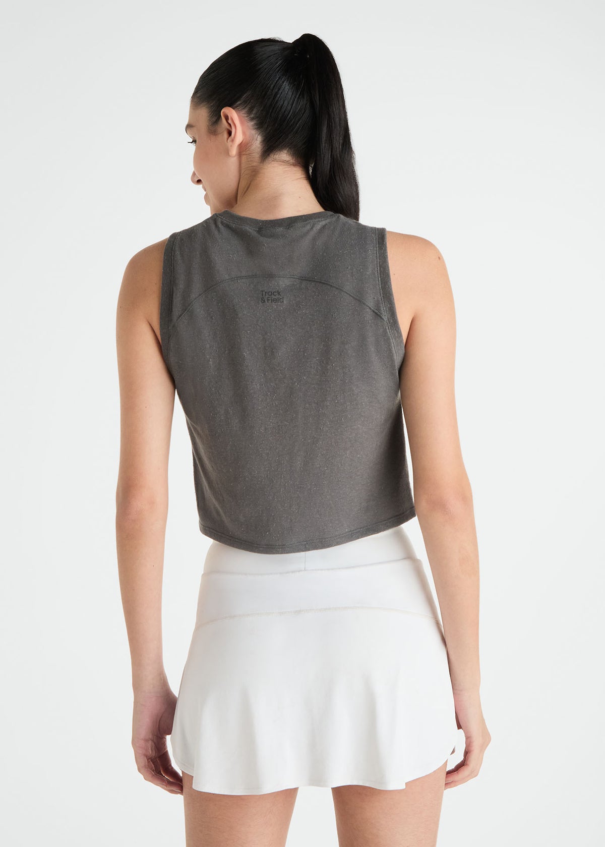 T-shirt sem manga Mulher Cropped