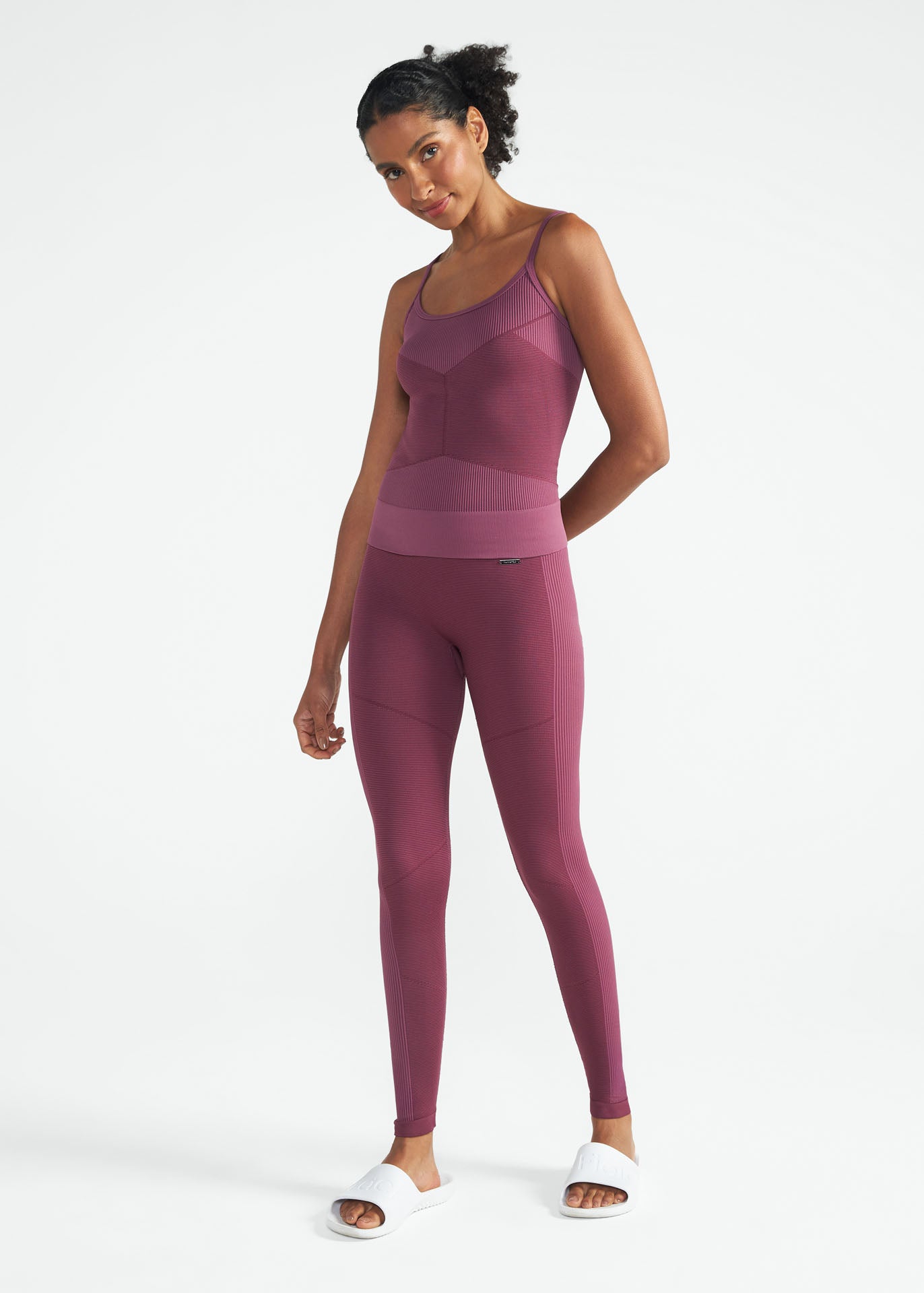 Camiseta sin mangas Skin Feel para mujer