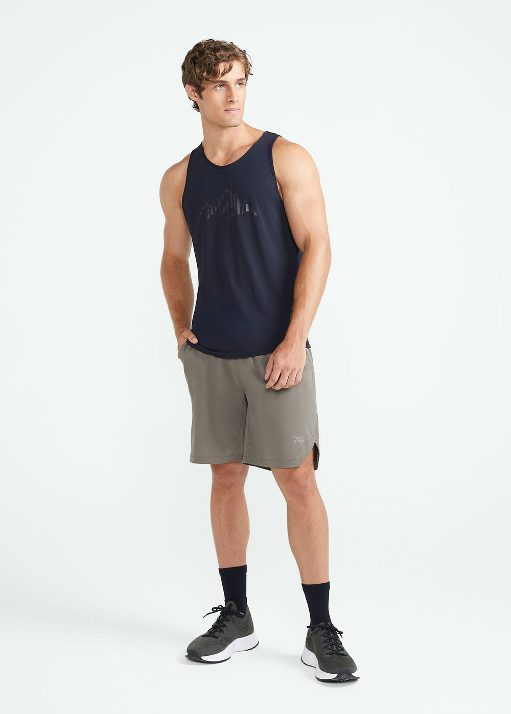 Ärmelloses Thermodry Herren-T-Shirt