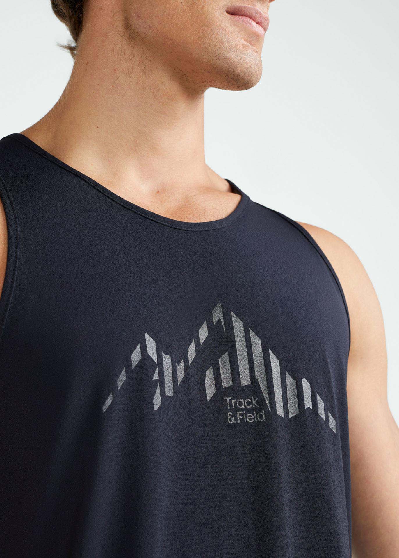 T-Shirt sem Manga Homem Thermodry