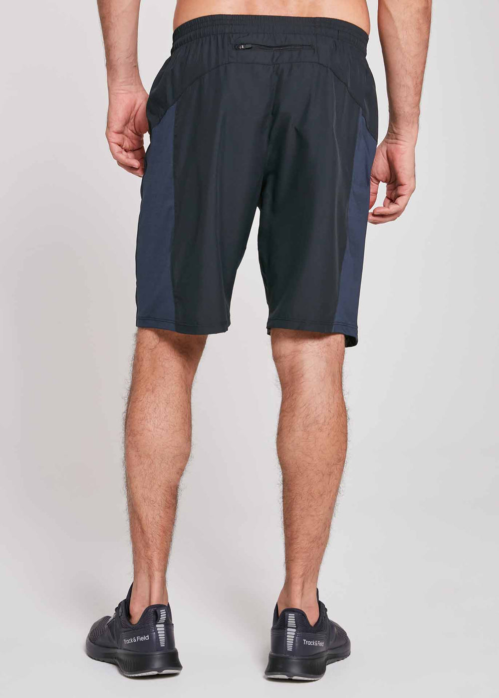 Zweifarbige Basic-Shorts für Herren