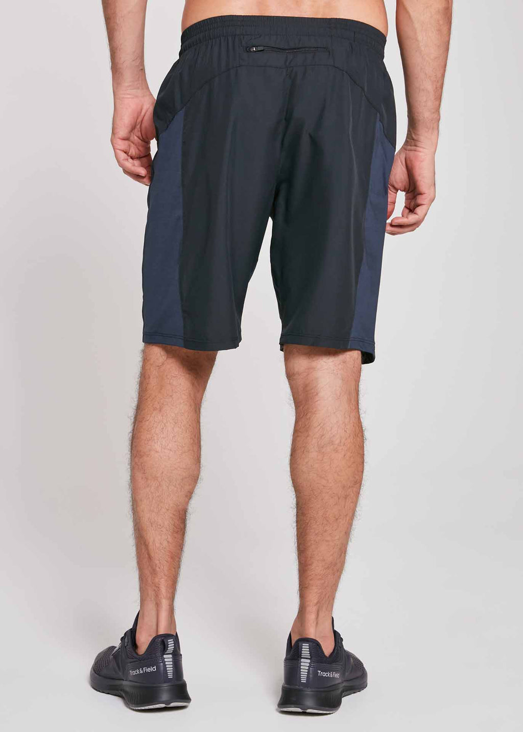 Zweifarbige Basic-Shorts für Herren