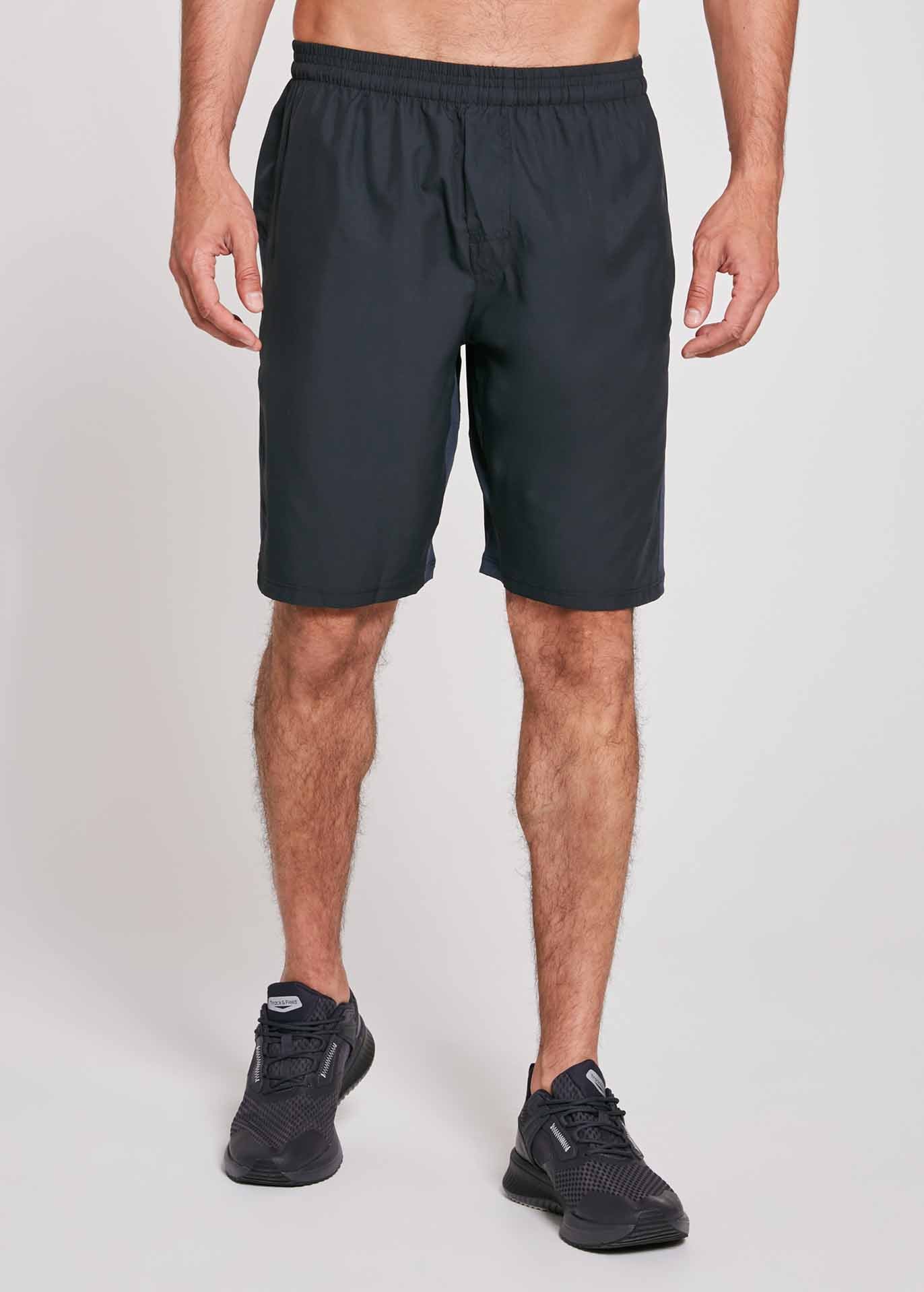 Zweifarbige Basic-Shorts für Herren