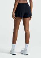 Pantalones cortos reflectantes láser para mujer