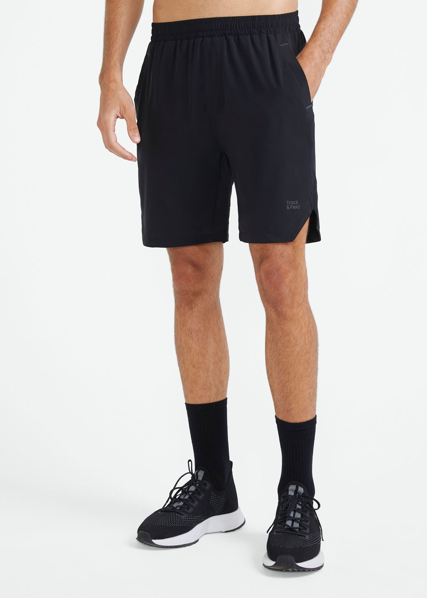 Pantalones cortos largos para hombre