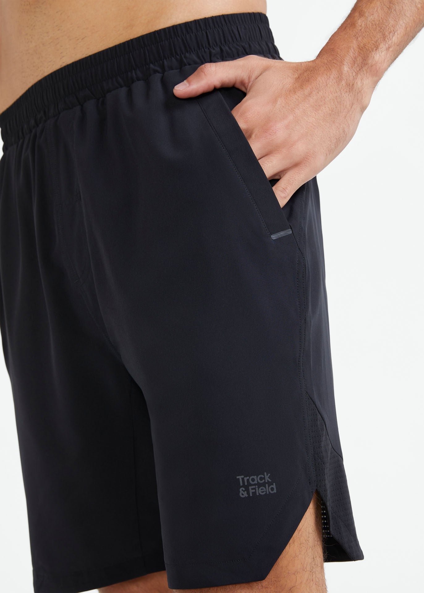 Pantalones cortos largos para hombre