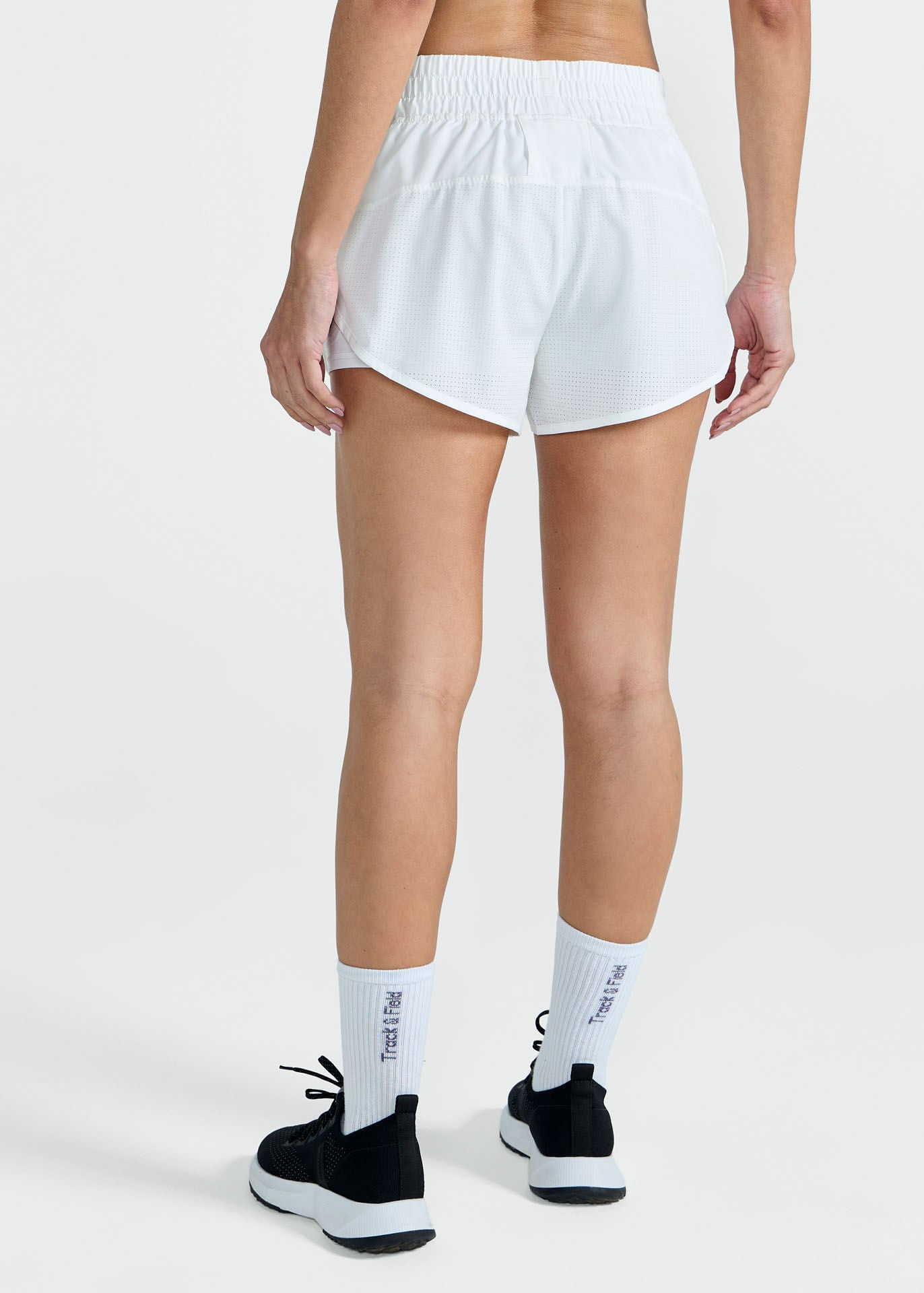 Pantalones cortos reflectantes láser para mujer