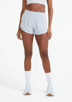Pantalones cortos reflectantes para mujer