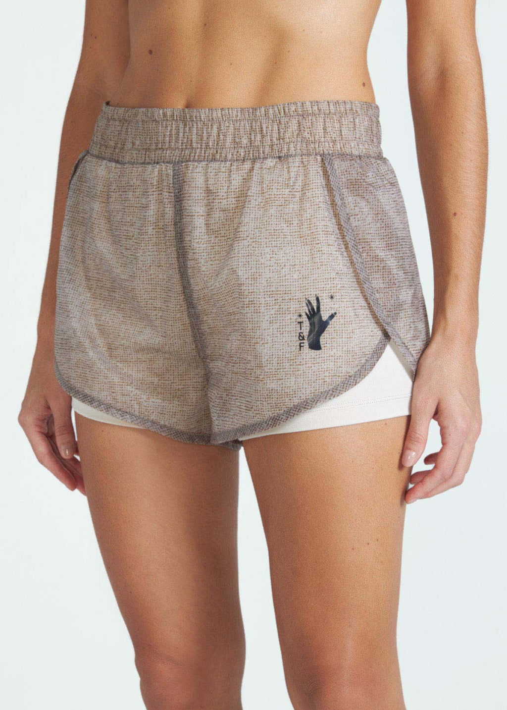 Short Femme Astros Beige