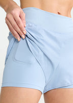 Shorts con textura para mujer
