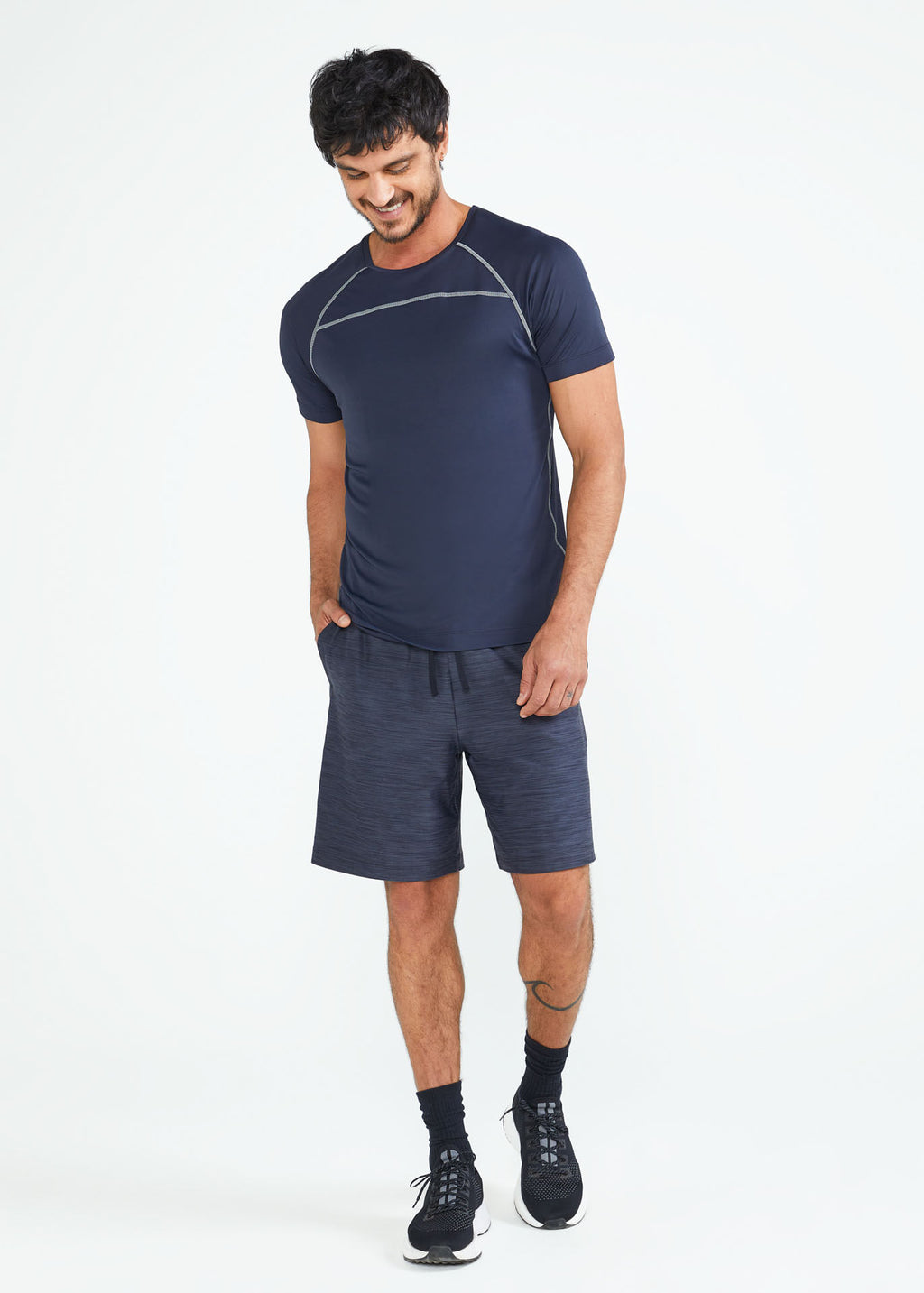 Men's Minimal Long Shorts