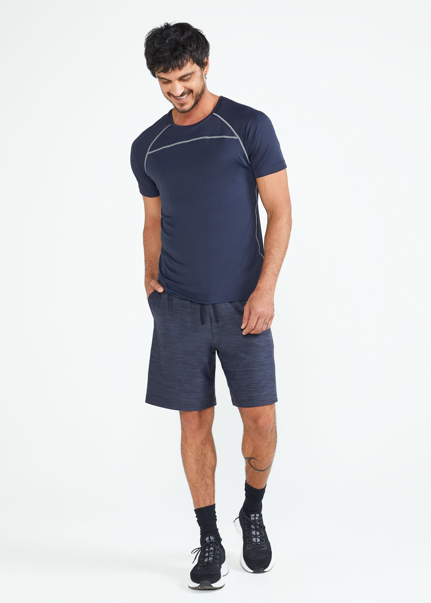 Men's Minimal Long Shorts