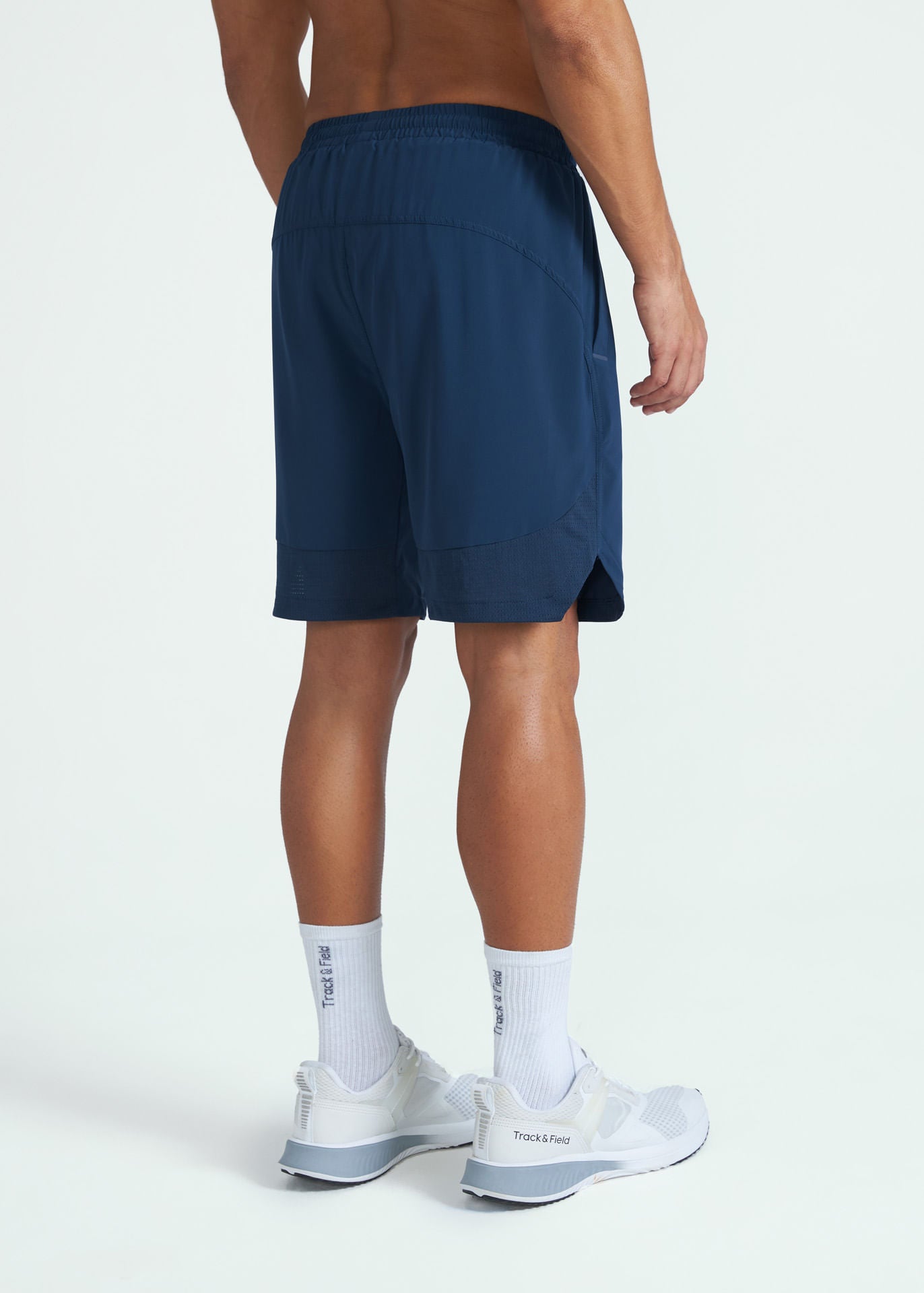 Short long découpé pour hommes