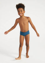 Breite, verkürzte Badehose für Kinder