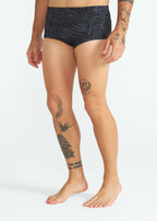 Basic Printed Swim Trunks