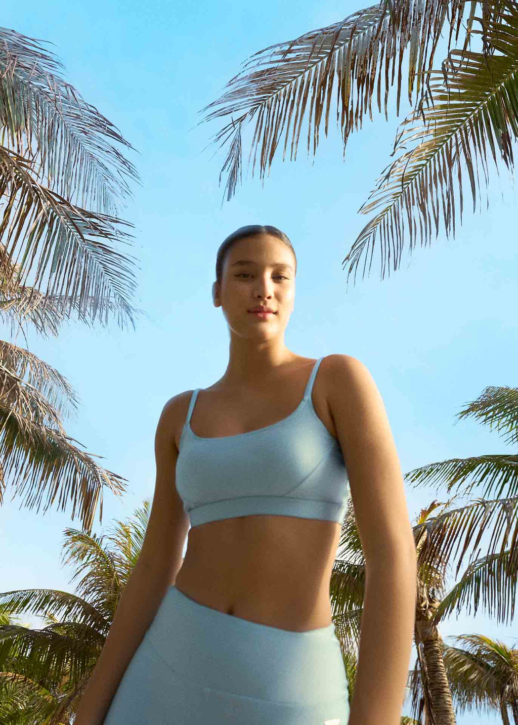 Basic-Glitzer-Top für Damen