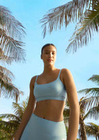 Basic-Glitzer-Top für Damen