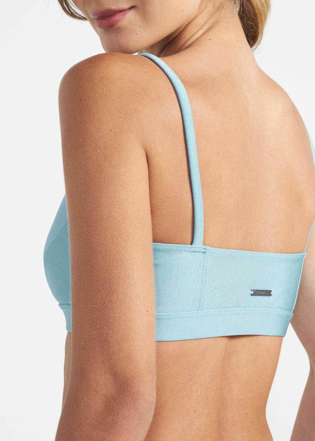 Basic-Glitzer-Top für Damen