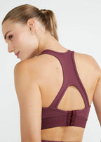 Top Mulher Elástico Logo T&F