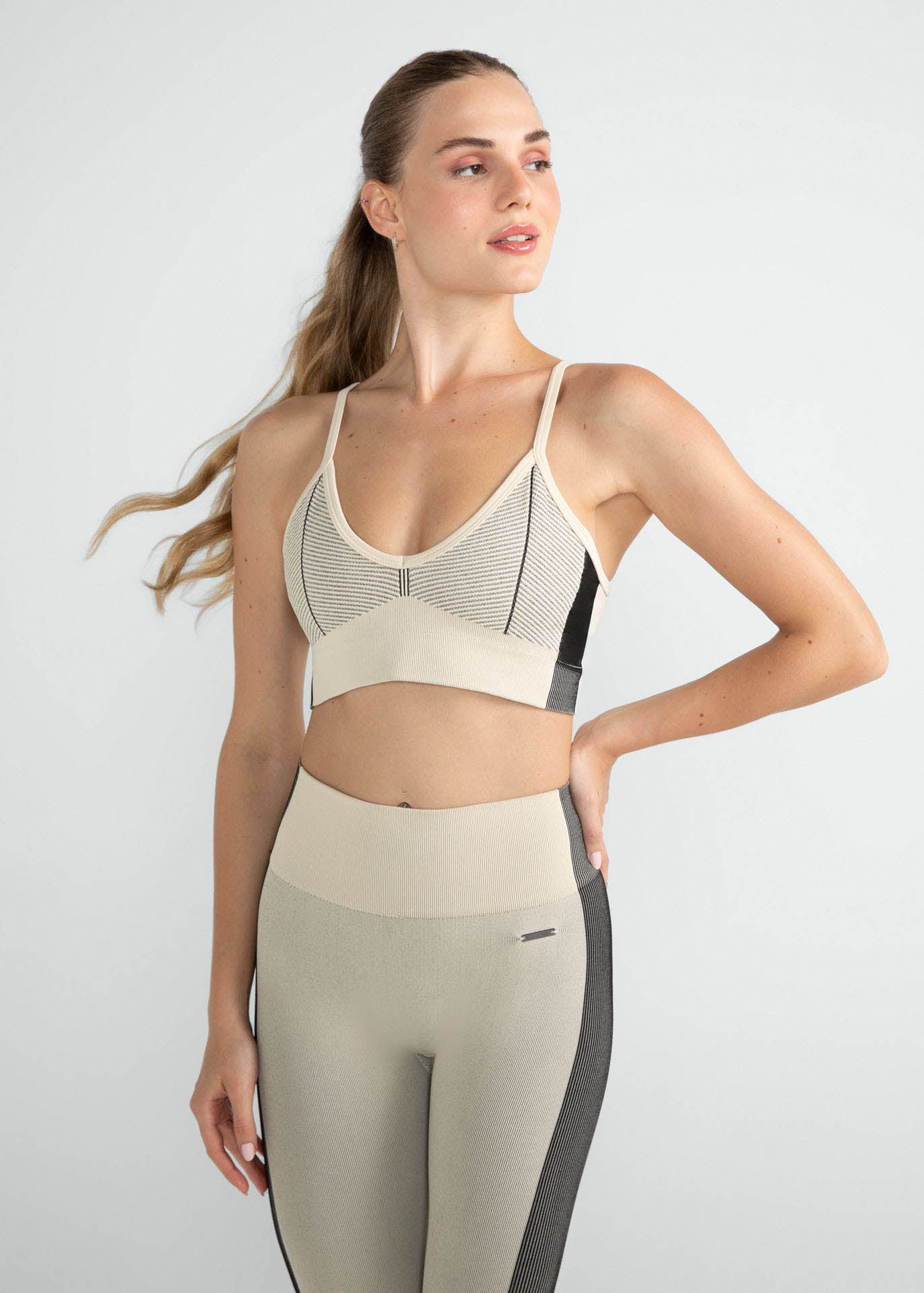 Top Mulher Skin Stripes