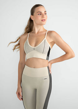 Damen-Top mit Hautstreifen